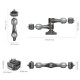 SmallRig HawkLock H21 bras magique avec attache rapide 18cm - 4490