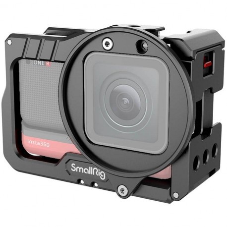 SmallRig Cage Vlogging et porte-filtre 52mm pour Insta360 ONE R 4K Edition - 2901