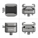 SmallRig plaque rapide HawkLock H18 avec griffe porte-accessoires - 4500