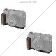 SmallRig poignée en bois en L pour FUJIFILM X100VI / X100V (Noir) - 4805