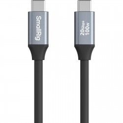 SmallRig câble de données USB-C à USB-C (droit) 35cm - 4788