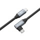 Smallrig câble USB-C droit vers USB-C coudé (35cm) - 4790