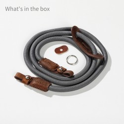 SmallRig sangle d'épaule tressée universelle (Gris) - 5057