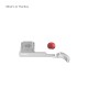 SmallRig Poignée de pouce pour FUJIFILM X-M5 (Argent) - 4877