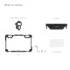 SmallRig Kit de Cage pour Moniteur pour Atomos Shinobi II - 5030