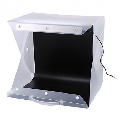 Koffer-Studio mit LED 25x25cm USB inkl. 3 Hintergründe