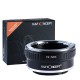 Adaptateur d'objectif pour Sony NEX mount