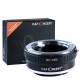 Adaptateur d'objectif pour Sony NEX mount