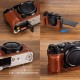 SmallRig caméra étui en cuir pour Fujifilm X-M5 (Marron) - 4880