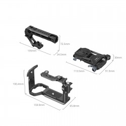 SmallRig kit de cage avancé avec plaque batterie pour Sony FX2 - 5590