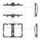 SmallRig Cage pour iPad mini 6 / A17 Pro - MD5058