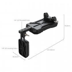 SmallRig coussinet d'épaule universel avec pince double tige 15mm - 5153