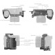 SmallRig kit cage HawkLock avec poignée pour Sony Alpha 7C II / 7CR - 5198
