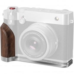 SmallRig L-Shape plaque avec poignée en bois pour Fujifilm GFX100RF (argent) - 5265