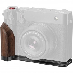 SmallRig L-Shape plaque avec poignée en bois pour Fujifilm GFX100RF (Noir) - 5266