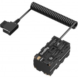 SmallRig câble d’alimentation D-Tap vers double batterie factice NP-F - 4884