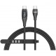 SmallRig câble d'alimentation USB-C 240W avec affichage LED - 5113