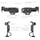 SmallRig cage pour Panasonic LUMIX S1 II / S5 II / G9 II avec grip DMW-BG1/BG2 - 5147