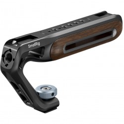 SmallRig poignée supérieure en bois avec griffe porte-accessoire - 5250