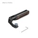 SmallRig poignée supérieure en bois avec griffe porte-accessoire - 5250