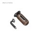 SmallRig poignée latérale en bois avec vis 1/4" - 5237