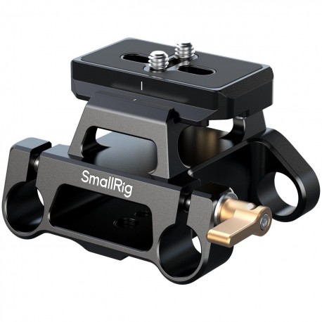 SmallRig Arca-Type Mount Plate Kit avec pince double tige 15mm - 5365