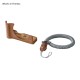 SmallRig kit demi-étui en cuir pour Canon EOS R50 V (marron) - 5432