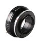 Adaptateur d'objectif pour Panasonic Olympus Micro M4/3 mount 