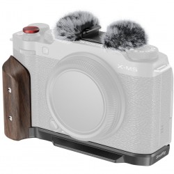 SmallRig poignée en L avec poignée en bois pour FUJIFILM X-M5 (Noir) - 5260