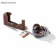 SmallRig kit étui en cuir pour Nikon Z f (marron) - 5096