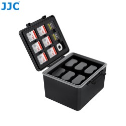 JJC étui pour batteries lithium-ion et cartes mémoire - JBC-BAT6