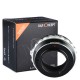 Adaptateur d'objectif pour Panasonic Olympus Micro M4/3 mount 