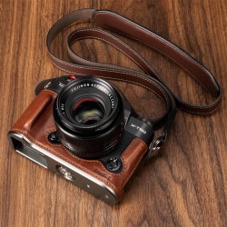 SmallRig étui demi-cuir pour FUJIFILM X-T50 (marron) - 4710