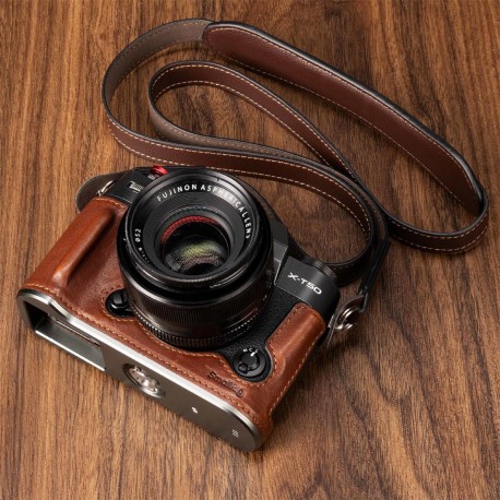 SmallRig étui demi-cuir pour FUJIFILM X-T50 (marron) - 4710