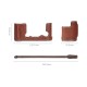 SmallRig étui demi-cuir pour FUJIFILM X-T50 (marron) - 4710