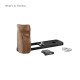 SmallRig poignée L-plate en bois pour FUJIFILM X half (Noir) - 5224