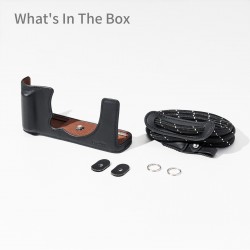 SmallRig kit étui en cuir pour FUJIFILM X-E5 (noir) - 5450