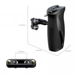 SmallRig seitlicher Drehgriff mit 1/4 Schraube - 5194