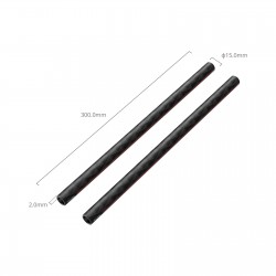 SmallRig tiges carbone 15mm (paire, 30cm) - 5212
