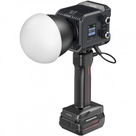 SmallRig RC 100C RGB LED Video Light Kit (Ink Blue avec poignée batterie) - 5383