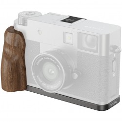 SmallRig plaque en L avec poignée en bois pour FUJIFILM X half (gris foncé) - 5394