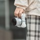 SmallRig plaque en L avec poignée pour Canon EOS R50 V (Blanc) - 5430