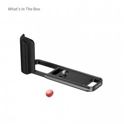 SmallRig plaque en L avec poignée pour FUJIFILM X-E5 (noir) - 5448