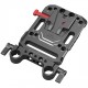 SmallRig plaque batterie V-Mount avec pince double tige 15mm - 3016