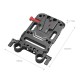 SmallRig plaque batterie V-Mount avec pince double tige 15mm - 3016