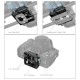 SmallRig baseplate universelle LWS avec double pince pour tiges 15mm - 3357