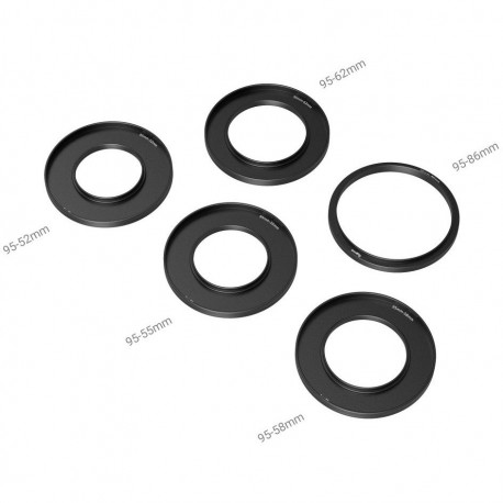 SmallRig kit de bagues d'adaptation (52/55/58/62/86-95mm) pour Mini Matte Box - 3383