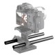 SmallRig 2pcs tiges aluminium noir 15mm (20cm) - 1051