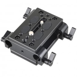 SmallRig baseplate avec double pince pour tige 15mm - 1798