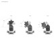 SmallRig support de moniteur orientable avec griffe porte-accessoire - 2905B